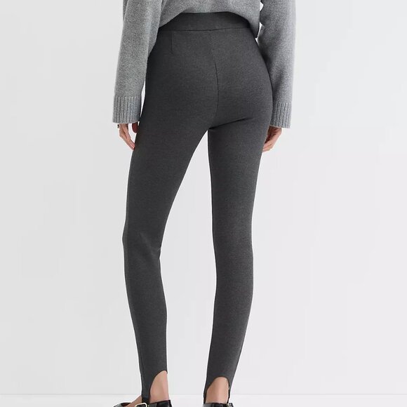 NWT Loft Stirrup Leggings in Ponte Black Medium - Picture 3 of 3